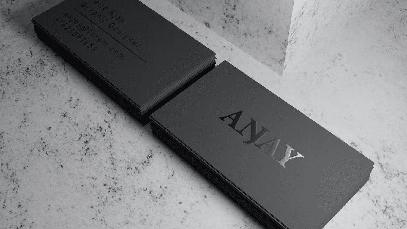 Texture Business Cards